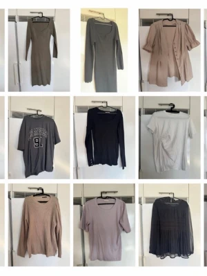 Stort klädpaket 60 plagg L/XL - 👗 Stort klädpaket dam – ca 60 plagg  Säljer ett stort och varierat klädpaket med ca 60 plagg! Det finns bland annat T-shirts, toppar, stickade tröjor, cardigans, sweatshirts och mjukisbyxor.  ✨ Över hälften av plaggen är helt oanvända och flera av de övriga är endast använda någon enstaka gång. Kläderna är överlag i väldigt fint skick.  🛍️ Kläderna är mestadels från Zalando, SHEIN och Bonprix, samt en del som är köpta i USA.  💰 Sammanlagt inköpsvärde är över 10 000 kr