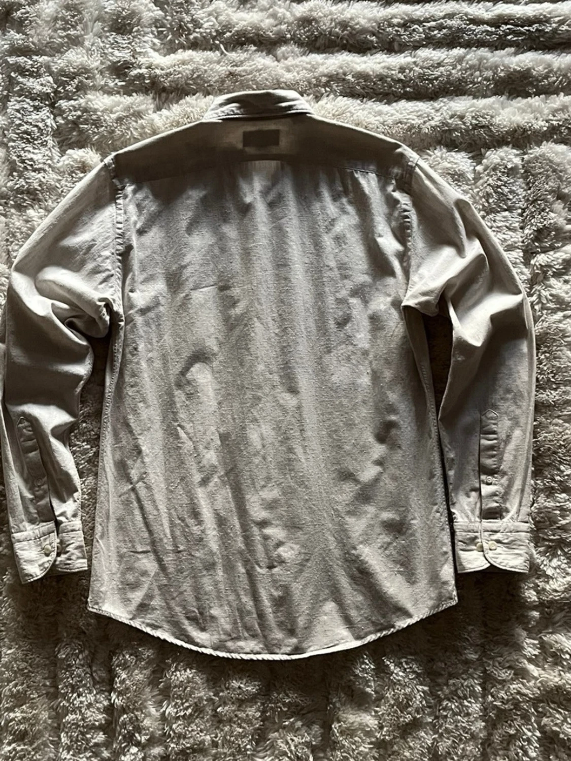 Eton skjorta i beige - stl 39 (M) - 2