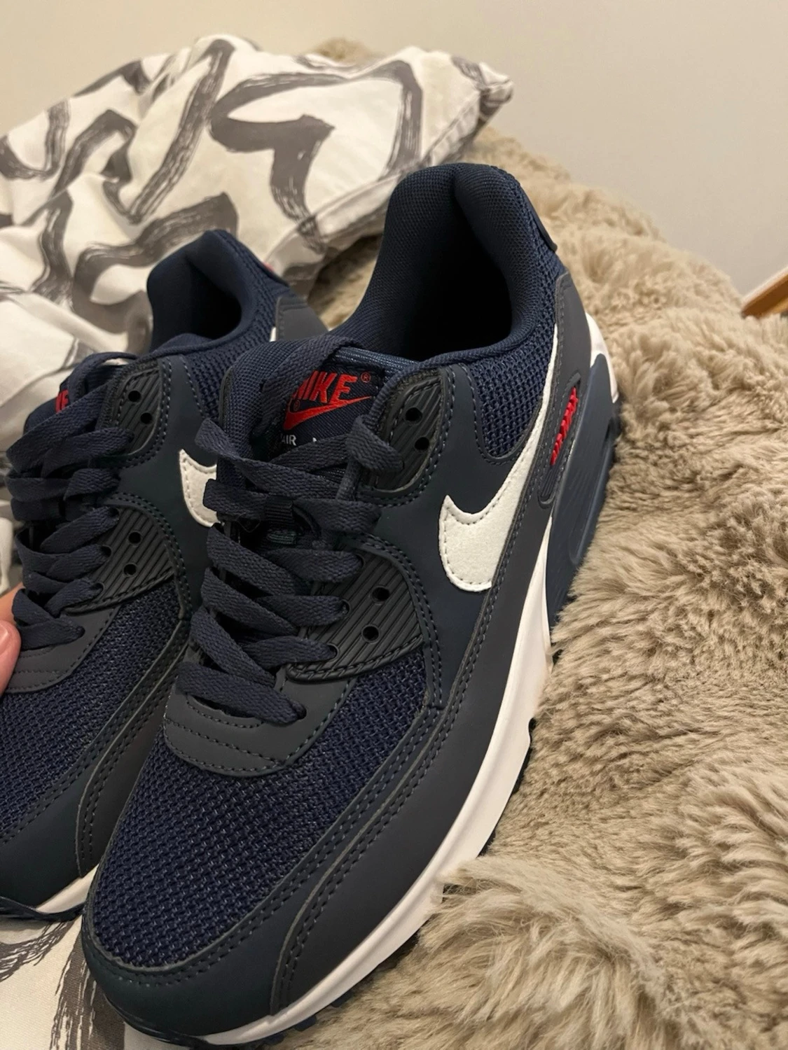 Nike Air Max 90 marinblå sneakers