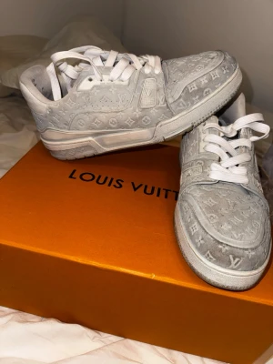 Louis Vuitton skor - Louis Vuitton skor, använda ett fåtal gånger. Kvitto, certifikat, och originalbox finns med. Pris kan diskuteras 