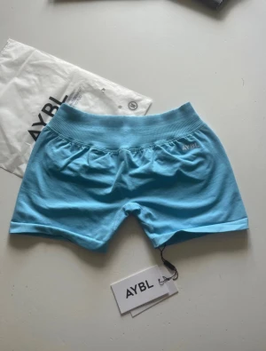 AYBL shorts - Fina shorts från AYBL i modellen Enhance seamless shorts . Storlek M och aldrig använda prislapp och original påse kvar. Fin ljus blå färg 