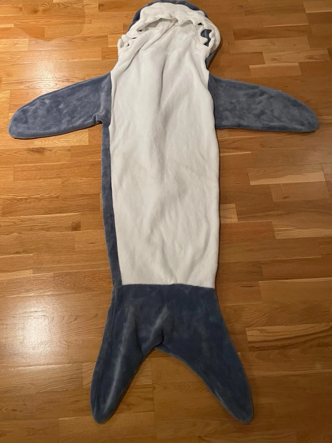 Hajdräkt i fleece för maskerad - 1
