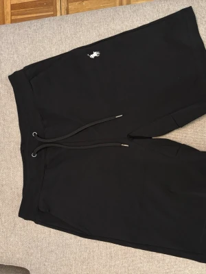 Ralph Lauren shorts - Svarta Polo Shorts – Storlek M  Säljer ett par svarta Polo-shorts i storlek M. Perfekta för sommaren, mycket sköna och i fint skick.  Nypris: 1 800 kr Mitt pris: 900 kr (priset kan diskuteras).