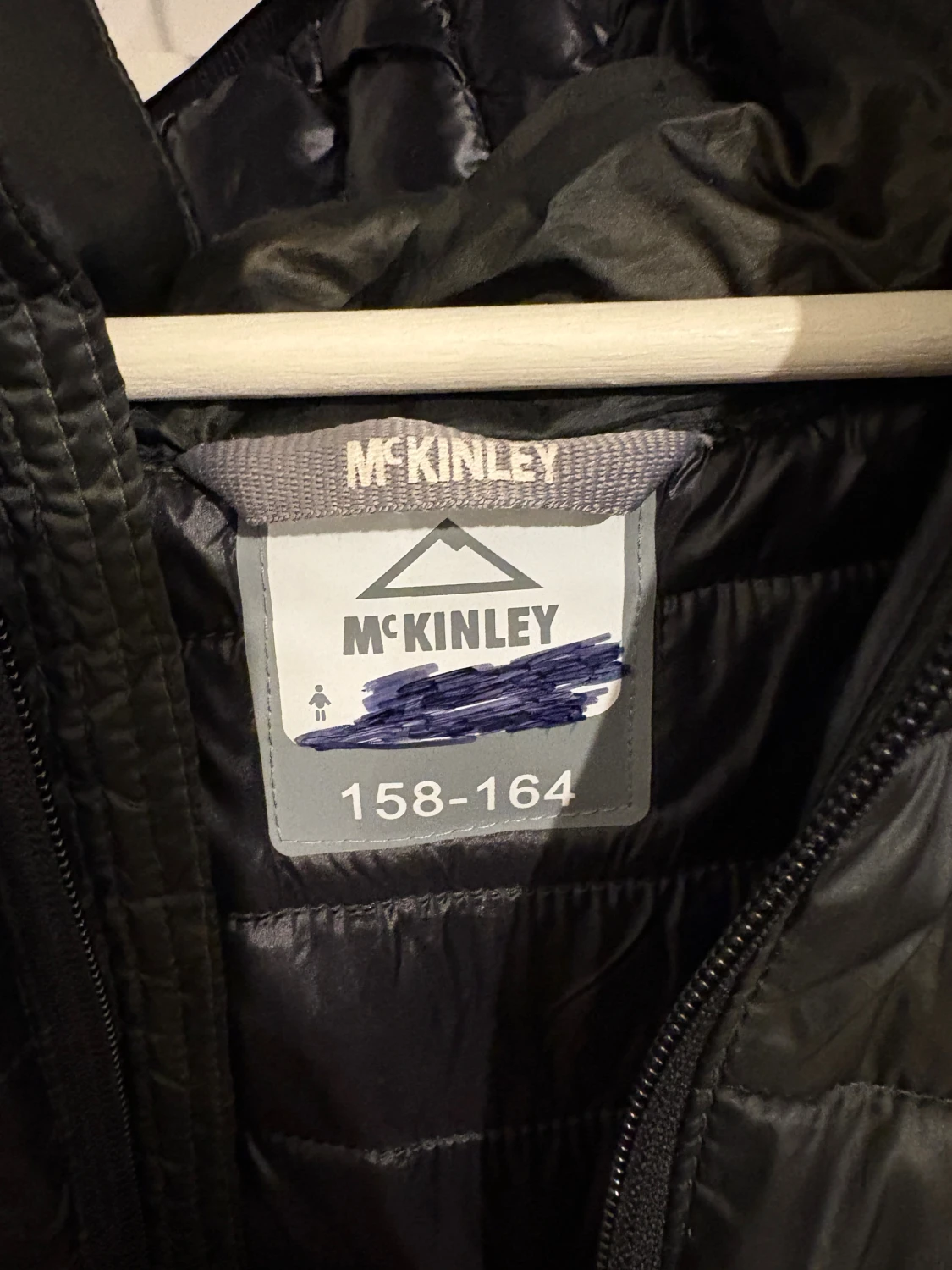 Svart pufferjacka från McKinley - 2