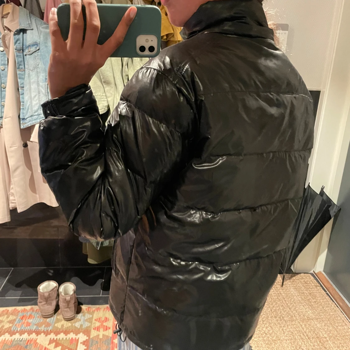 Svart vinterjacka - 1