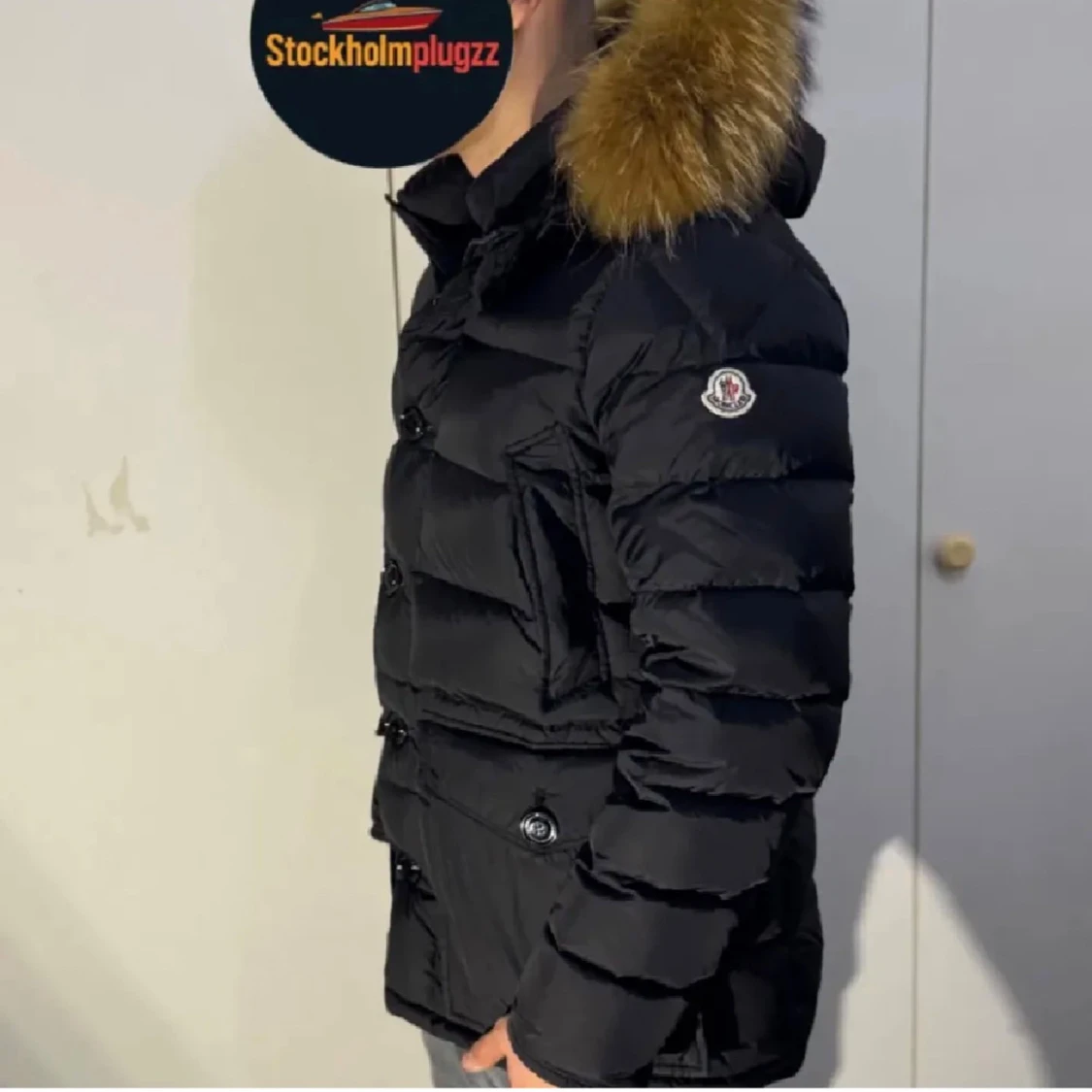 Svart Moncler jacka - 3