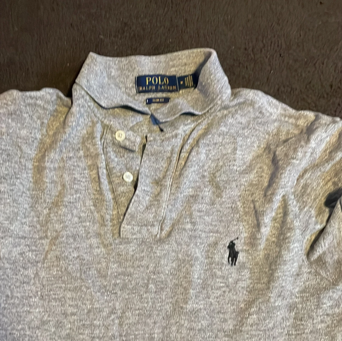 Grå pikétröja Polo Ralph Lauren - 3