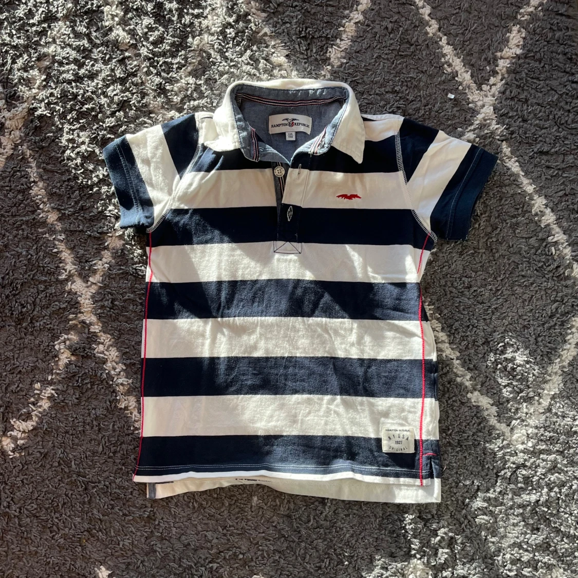 Randig pikétröja Hampton Republic