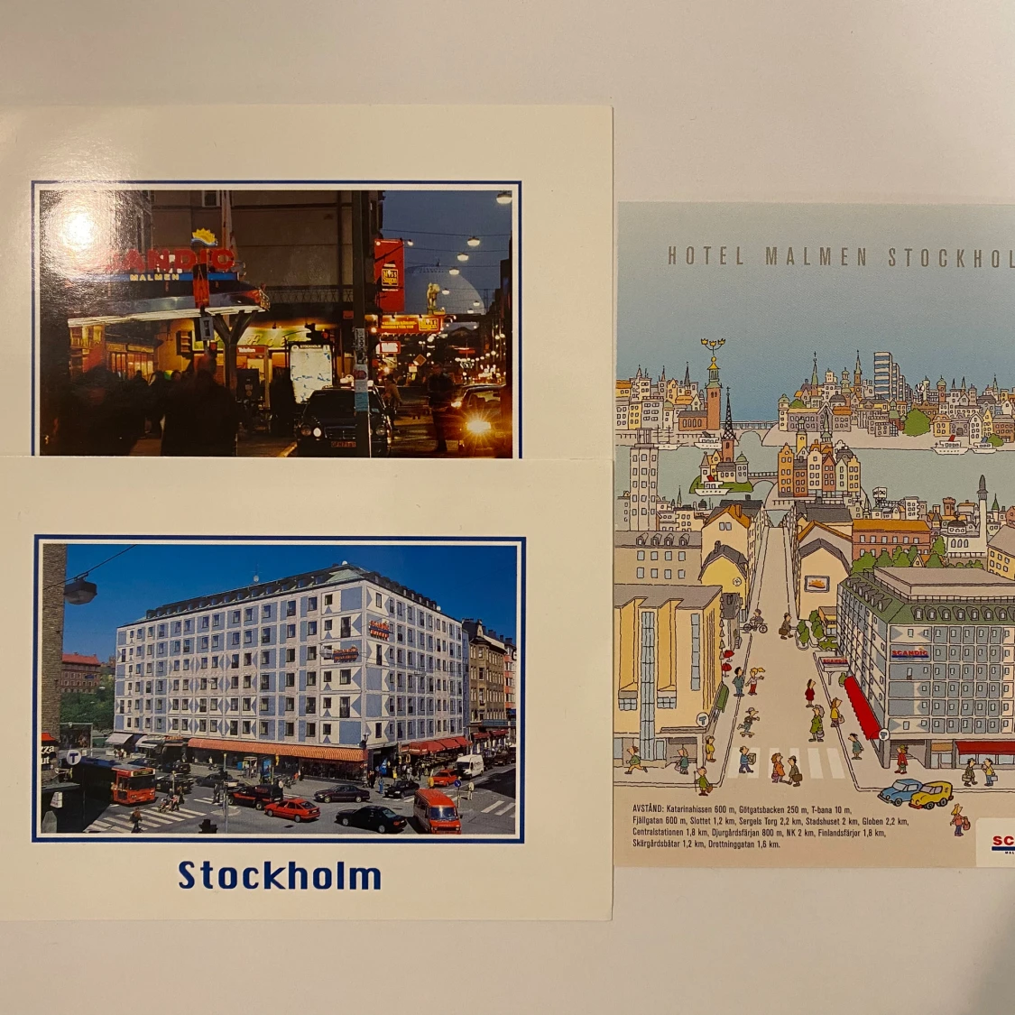 Vykort - 5 för 29kr - 1