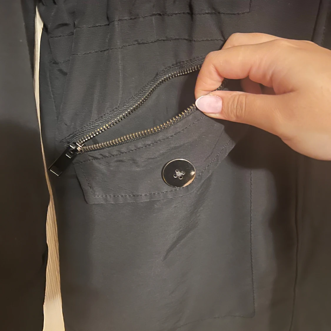 Svart vinterjacka - 2