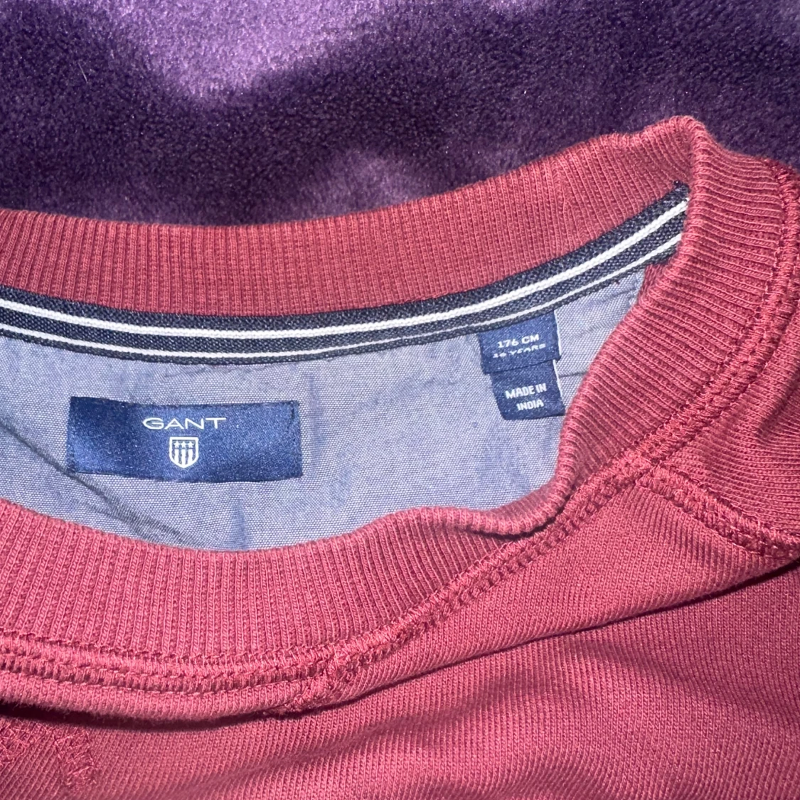 Brun sweatshirt från GANT med tryck - 1