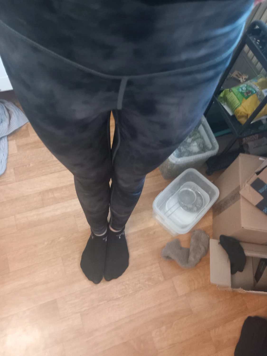 Svarta leggings från Iconic XS - 1