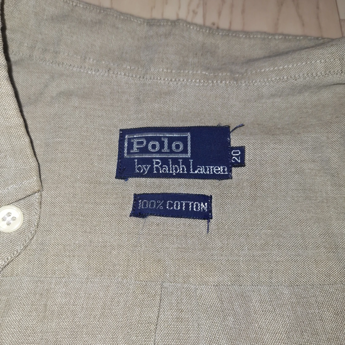 Beige kortärmad skjorta Polo Ralph Lauren - 1