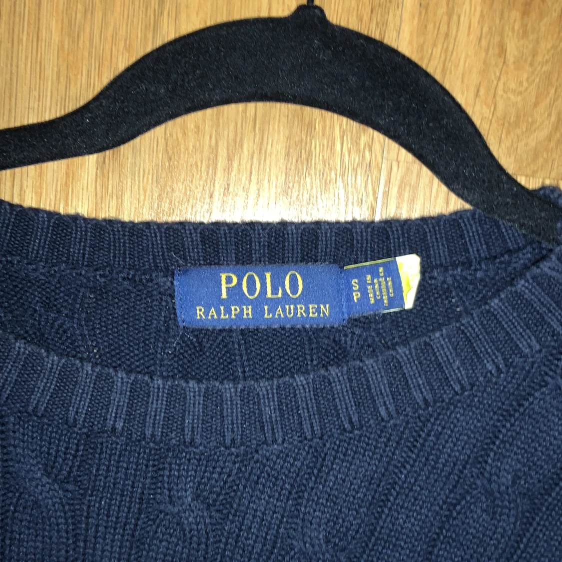 Mörkblå stickad tröja Polo Ralph Lauren - 2