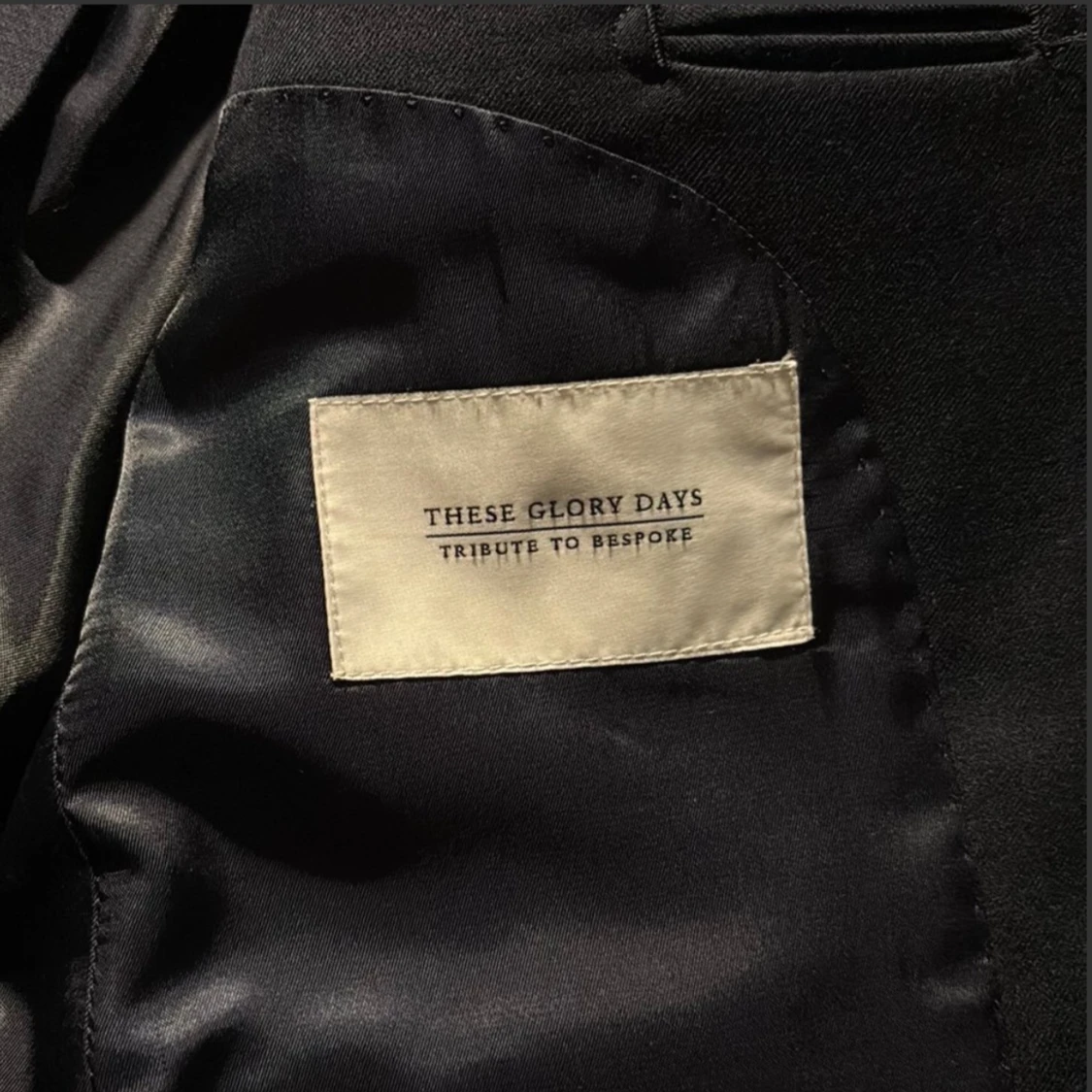 Mörkblå kostym These Glory Days - 1