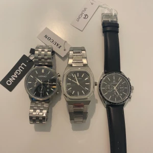 Klockor - Jag säljer ett par 3 fina helt nya och oanvända klockor. Det är Lugano (2995kr), Faucon (3049kr) och Valmont (3049kr), som är deras butikspris. Klockorna är uppe individuellt på min profil. Skriv vid frågor eller funderingar. Priset kan diskuteras.