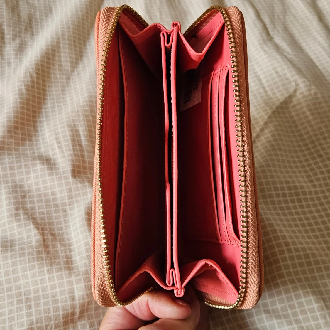Rosa plånbok med handledsrem - 2