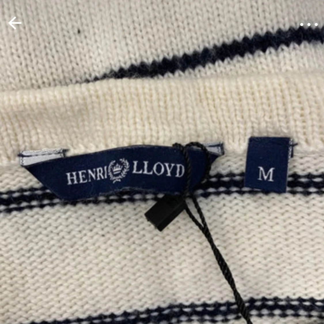 Vit randig tröja från Henri Lloyd - 2