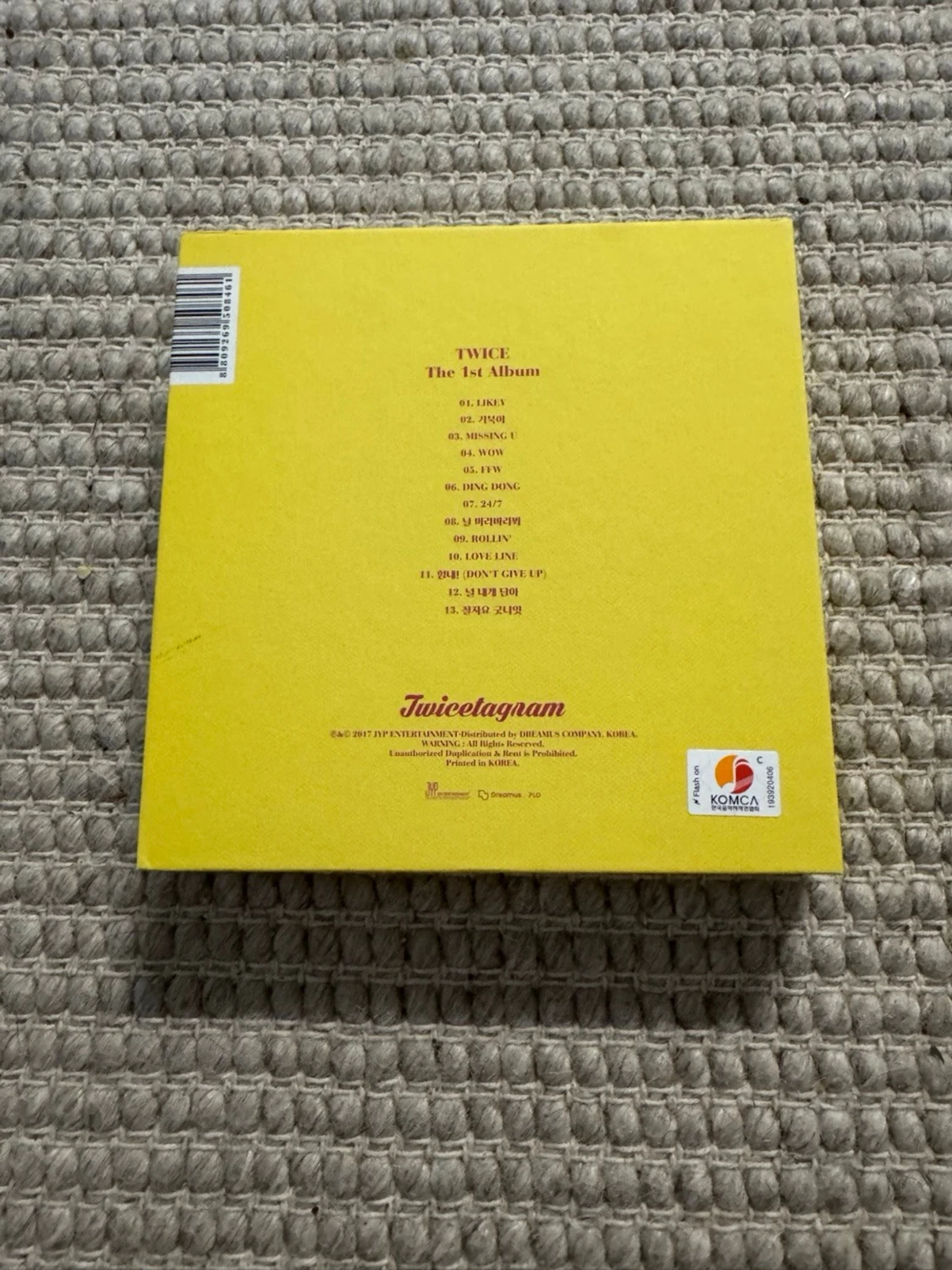 TWICE Gult Twicetagram album - 1