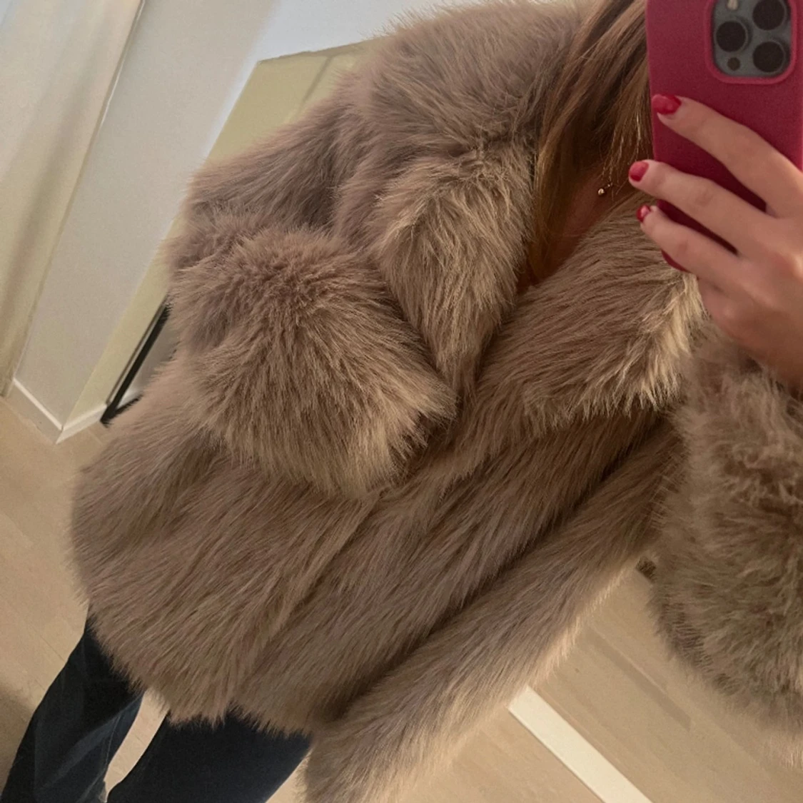 Päls jacka - 90