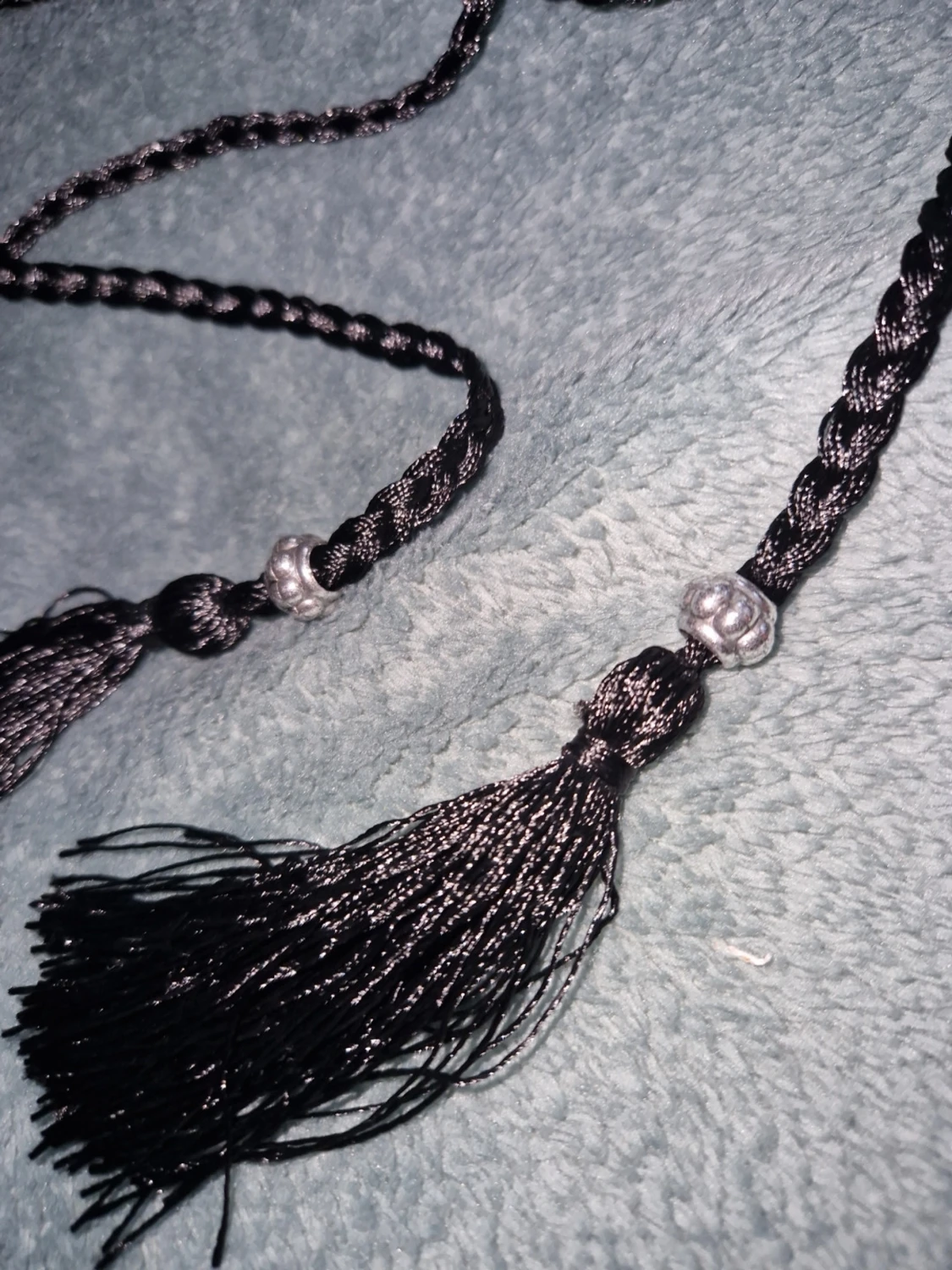 Svart festlig abaya i storlek 56 - 3