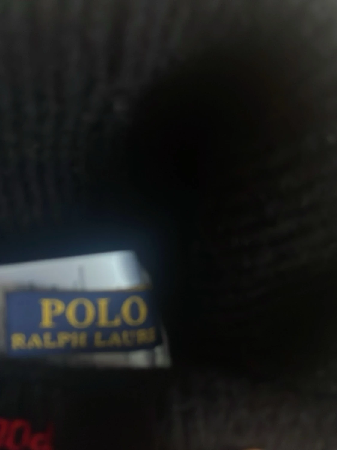 Svart stickad mössa från Polo Ralph Lauren - 2