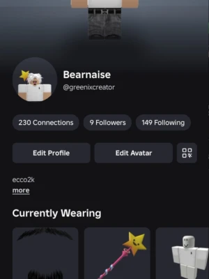 Roblox konto från julafton 2021 - !EJ ANSVARIG FÖR BAN! Mitt roblox konto I från 2021 när jag fick en dator så börja jag spela as mycke roblox, Har  värde på 20000R$ (Robux) perfekt för dessa roblox hood games som South Bronx efter att jag har 3000rbx värt av gamepasses som loot och vapen. Letar efter 1850kr men pris kan diskuteras lägre. betala med antingen swish  !EJ ANSVARIG FÖR BAN! 