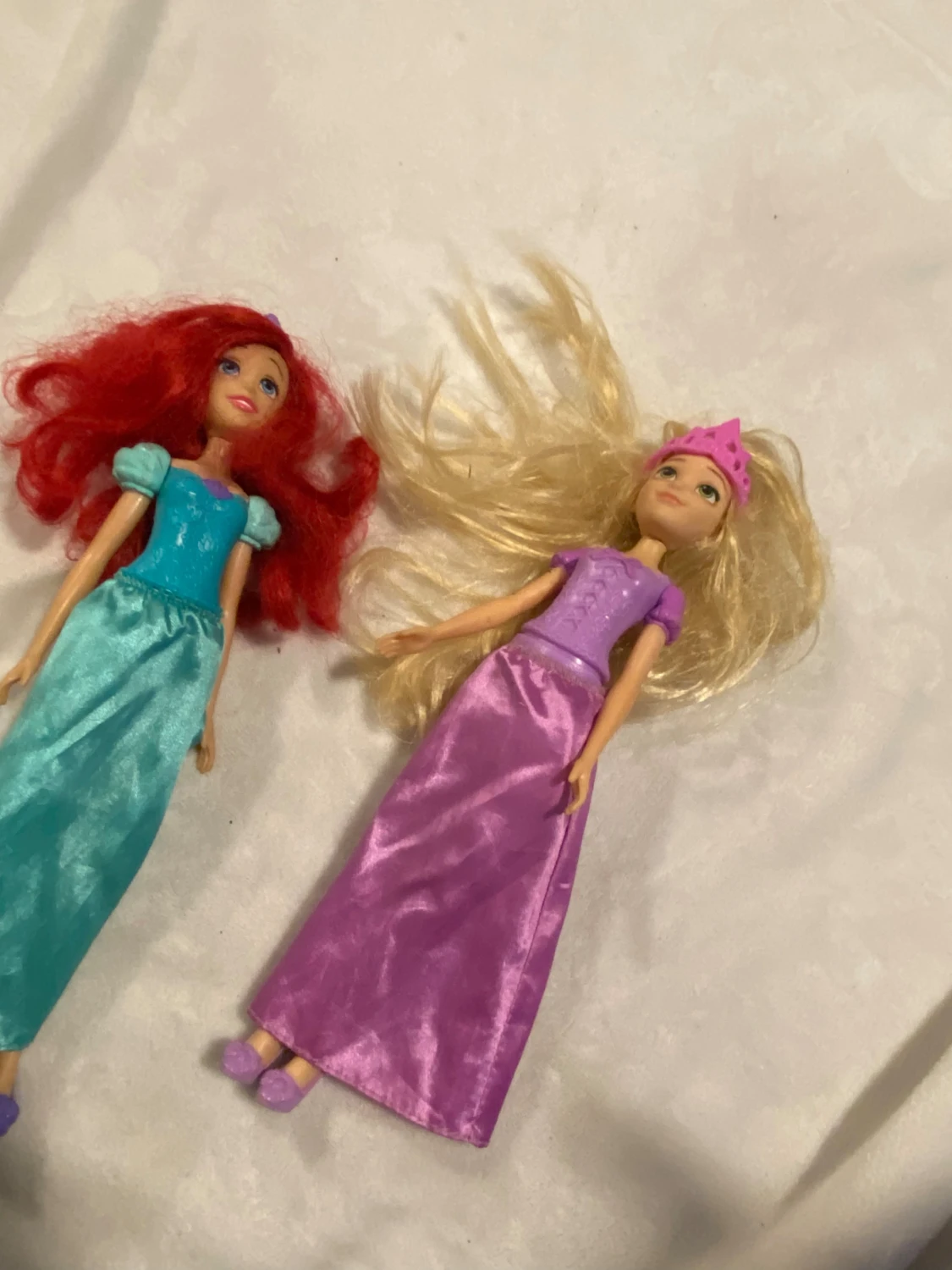 Blå glittrig väst till docka - 5