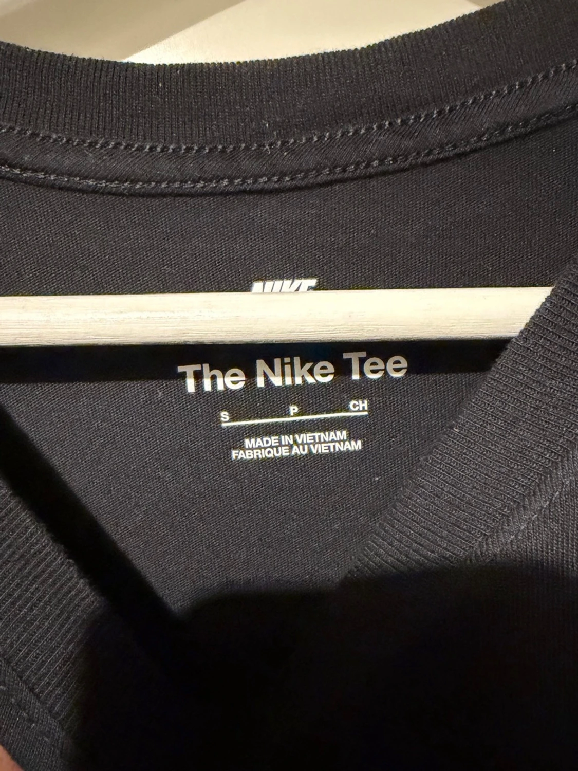 Svart Nike t-shirt i bomull - 1