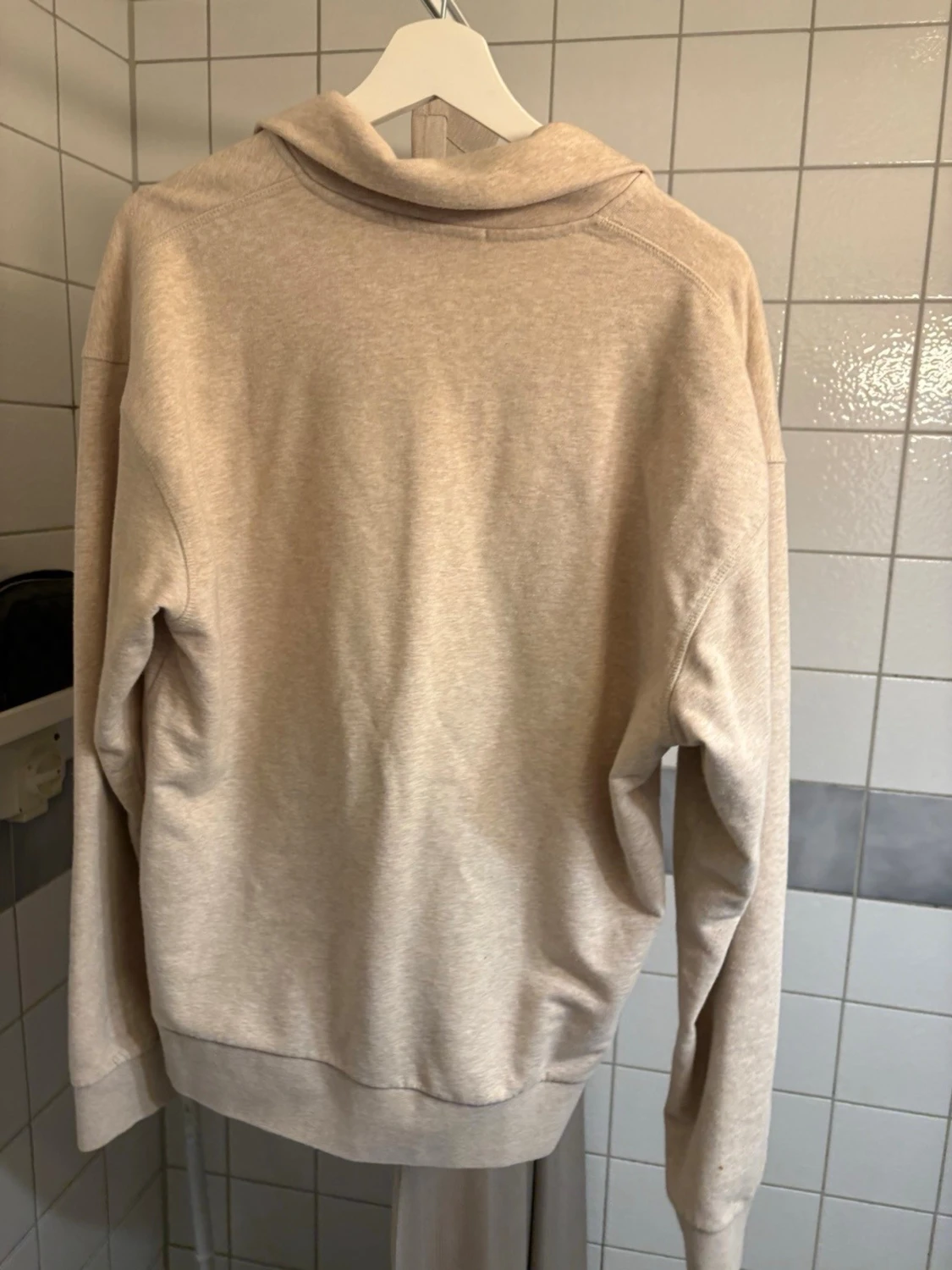 Beige långarmad piké tröja från scotch and soda - 1