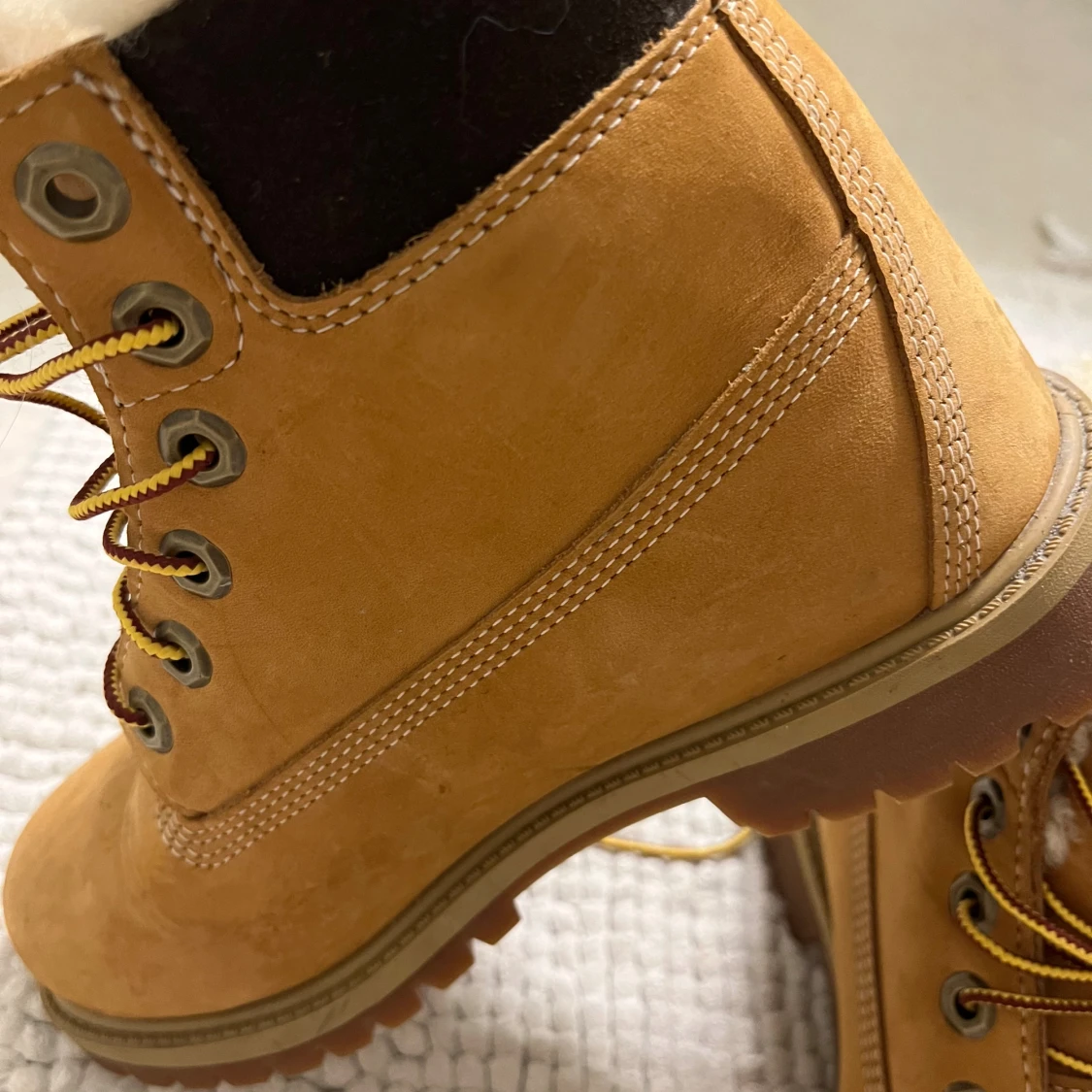 Timberland boots med fårskinnsfoder - 1