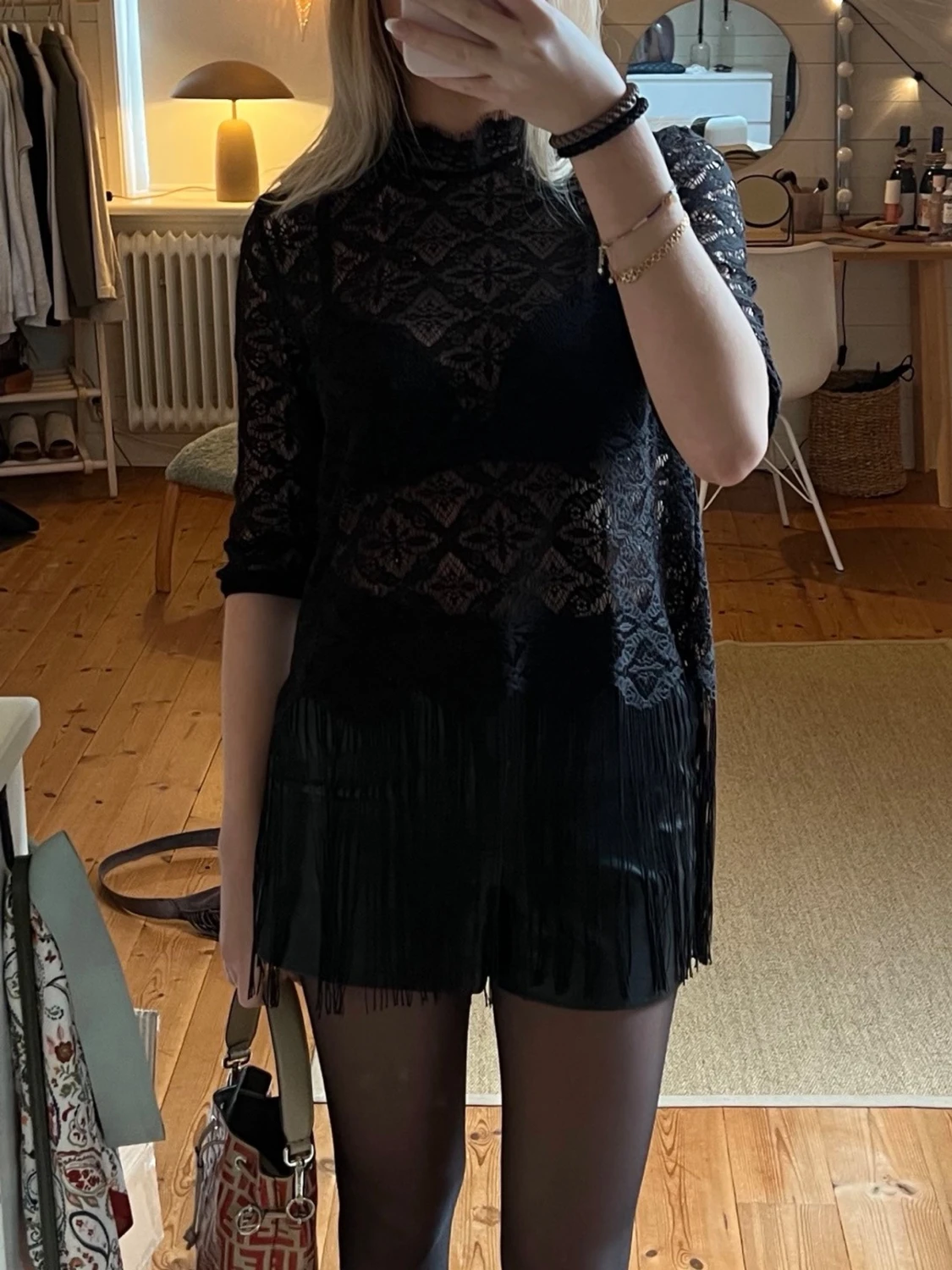 Spetstopp med fransar