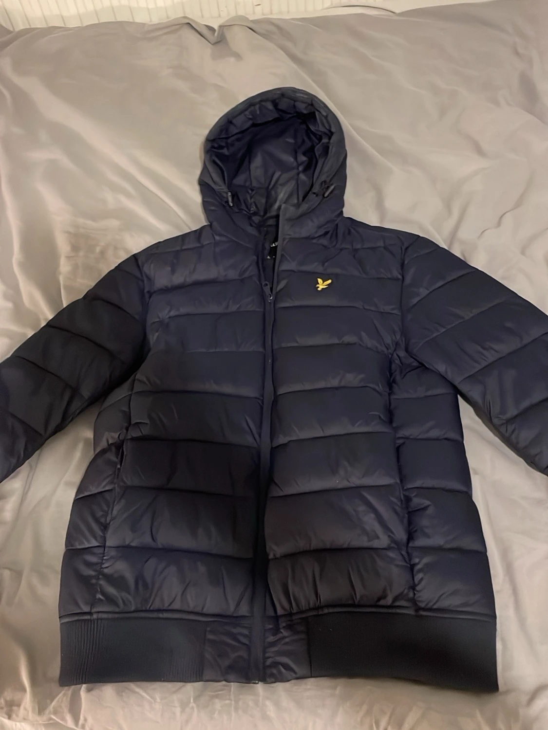 Mörkblå dunjacka från Lyle & Scott - 1