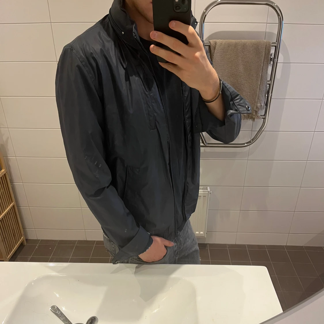 Mörkblå vindjacka från Samsøe Samsøe - 1