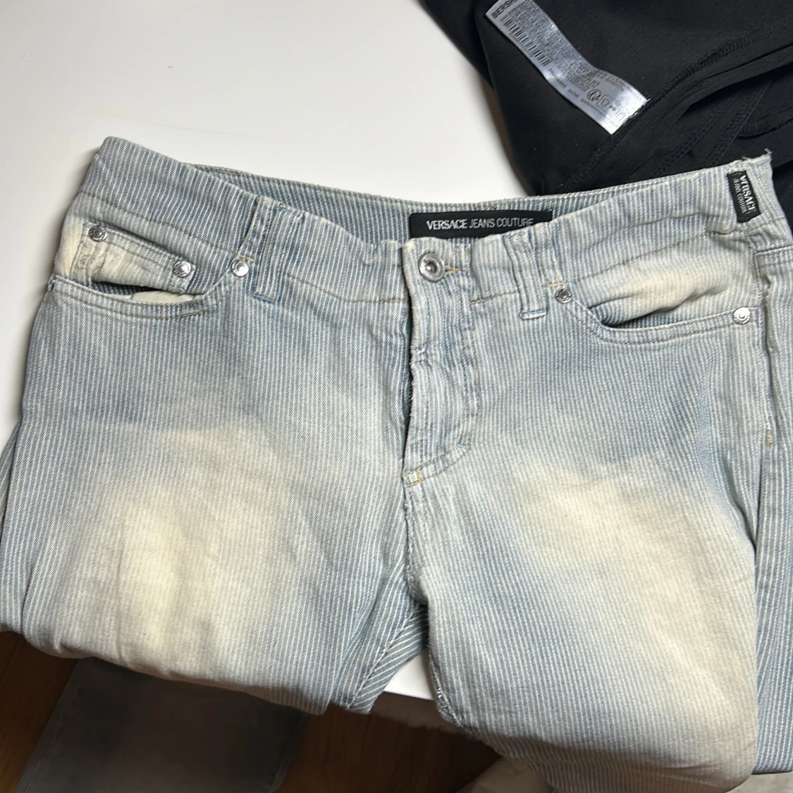 Lågmidjade bootcut jeans vintage  - 4