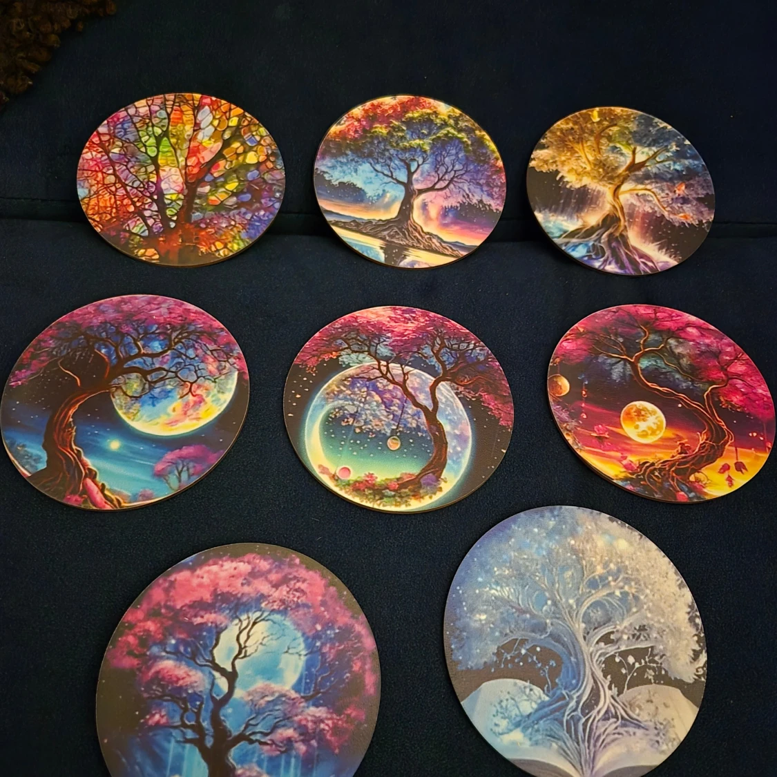 Mystical Trees bords underlägg.