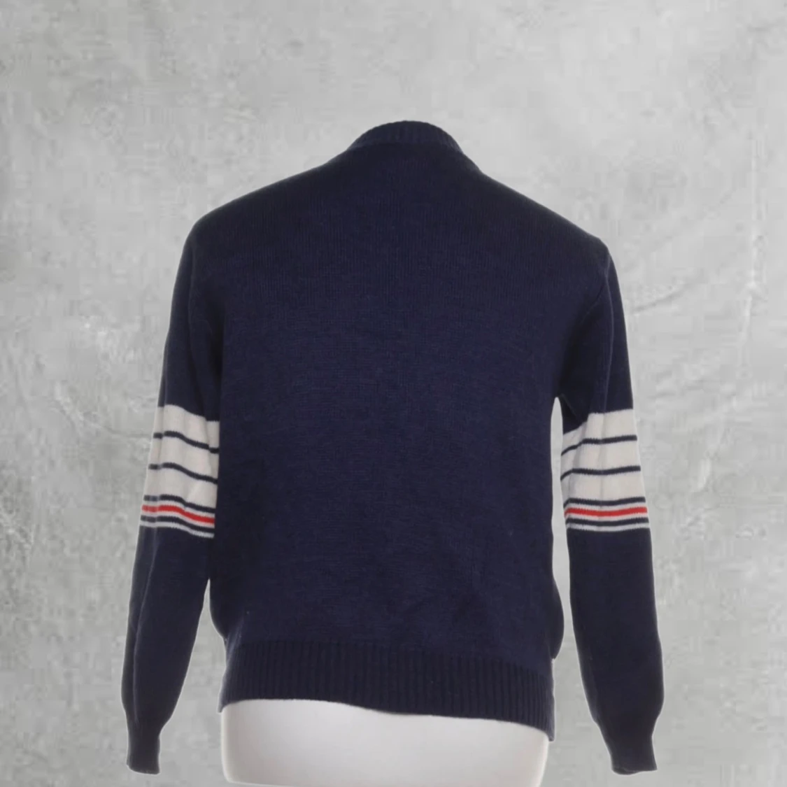 Stickad cardigan med mönster🧶 - 3