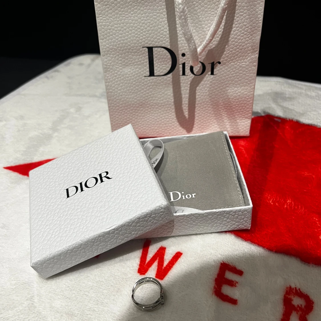 Christian Dior | Women’s silver ring - 1