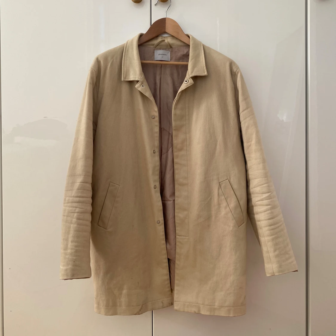 Beige rock i bomull - 2