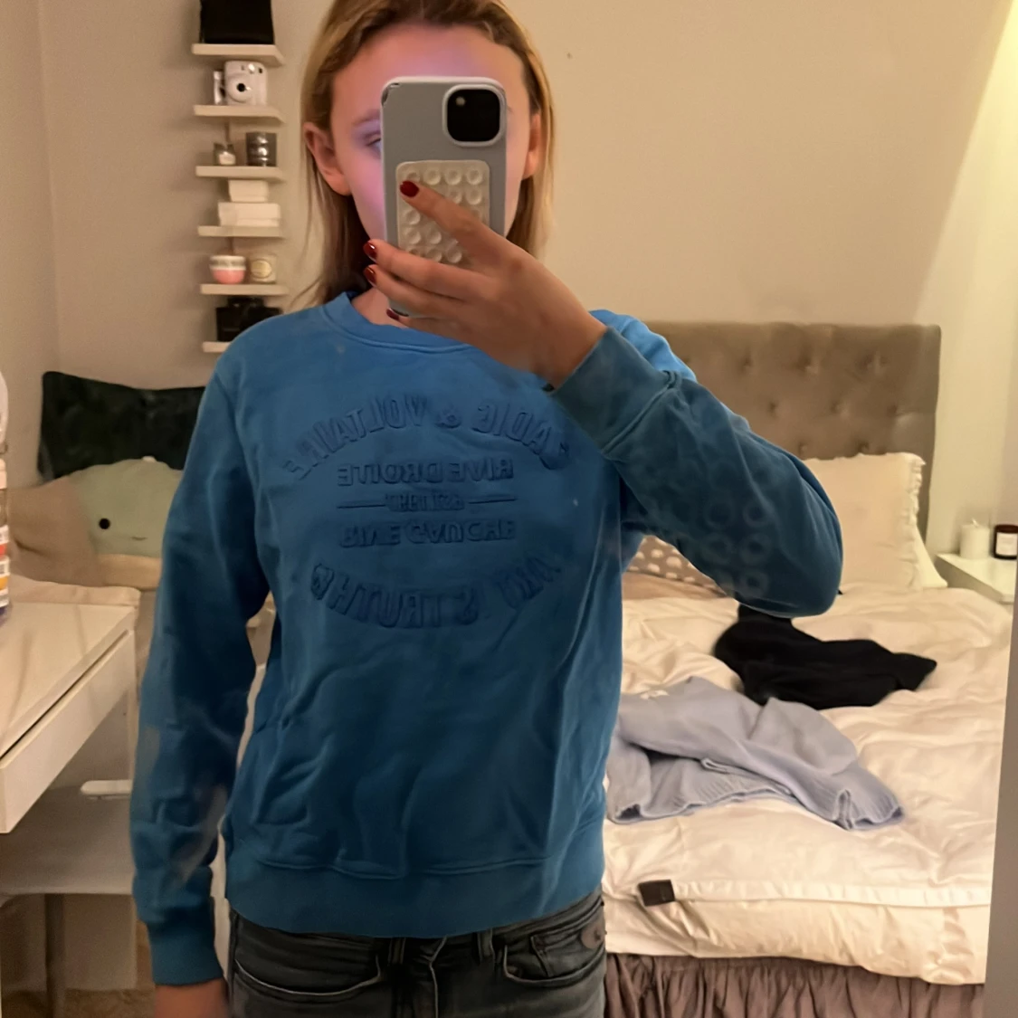 Blå sweatshirt från Zadig & Voltaire - 3