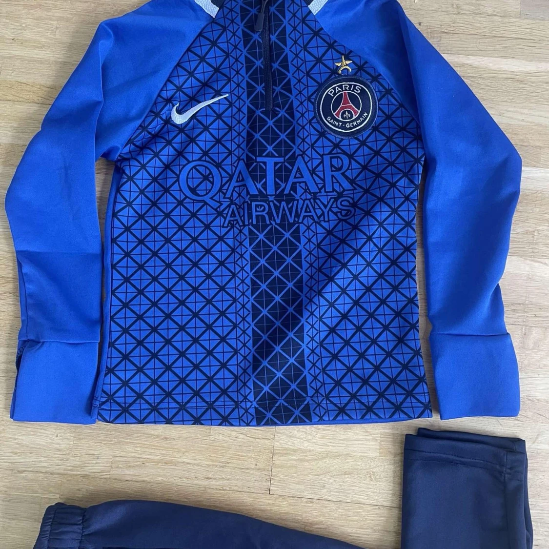 Blå PSG långärmad fotbollströja Nike - 1