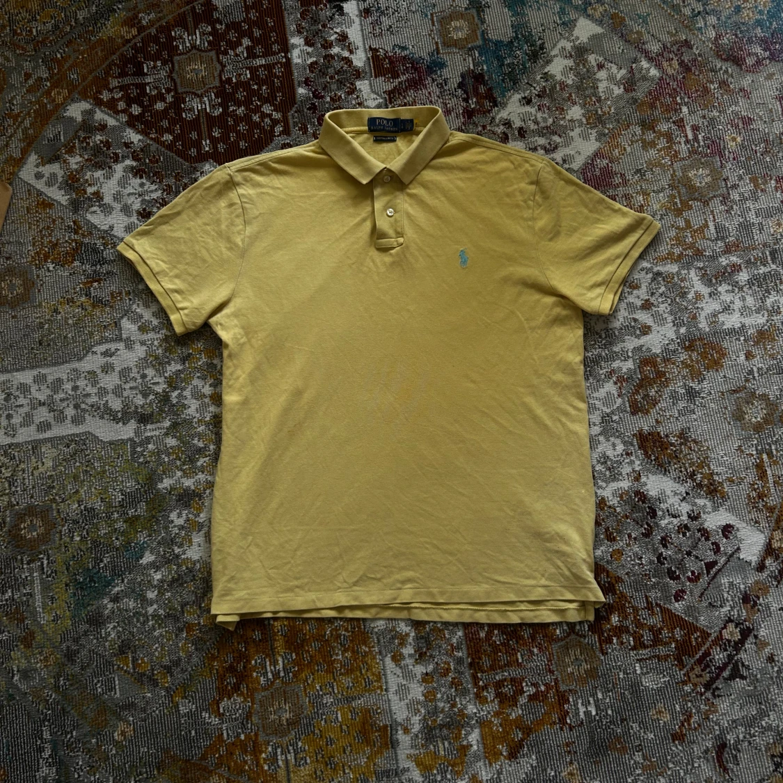 Gul pikétröja från Polo Ralph Lauren