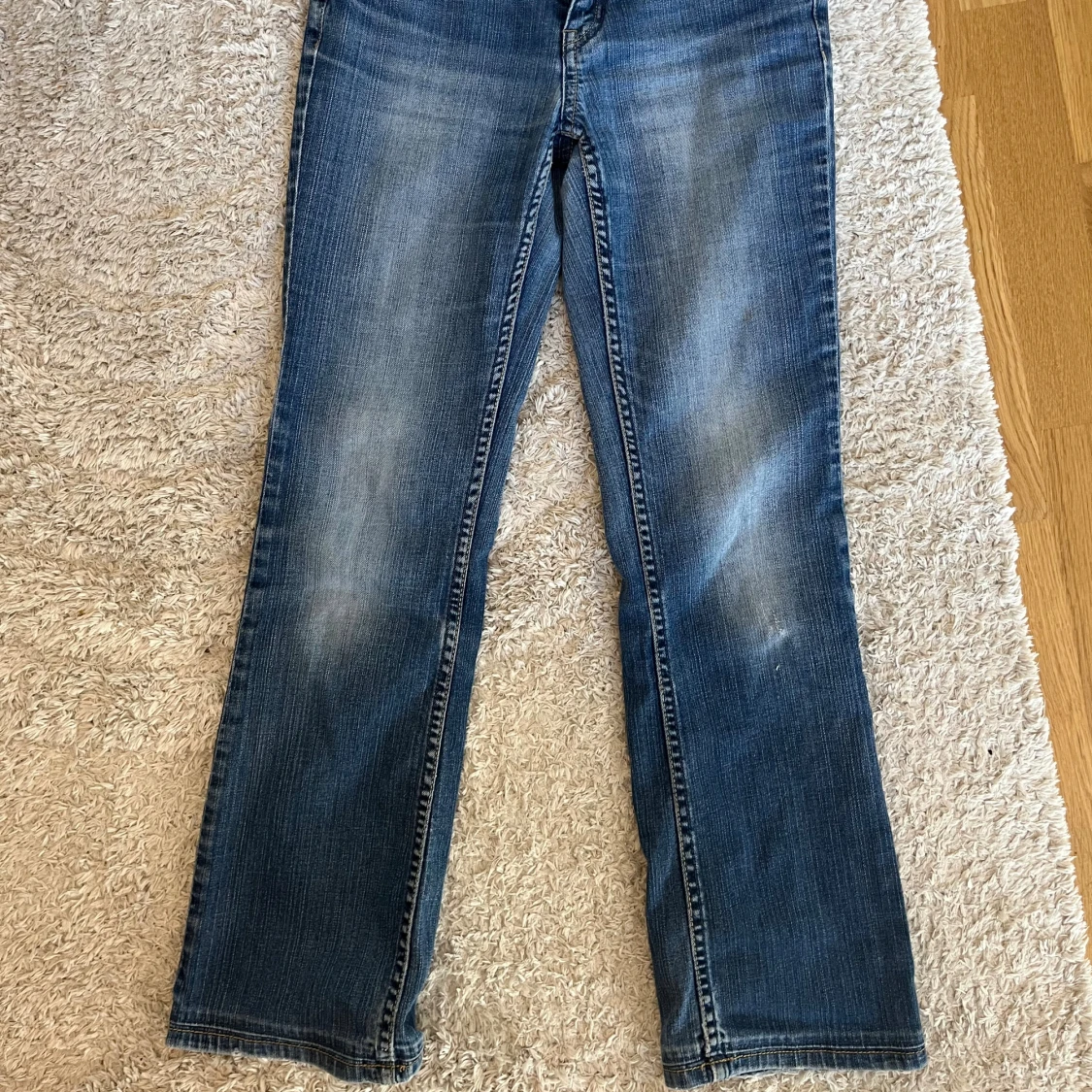 Blå bootcut jeans från esprit - 3