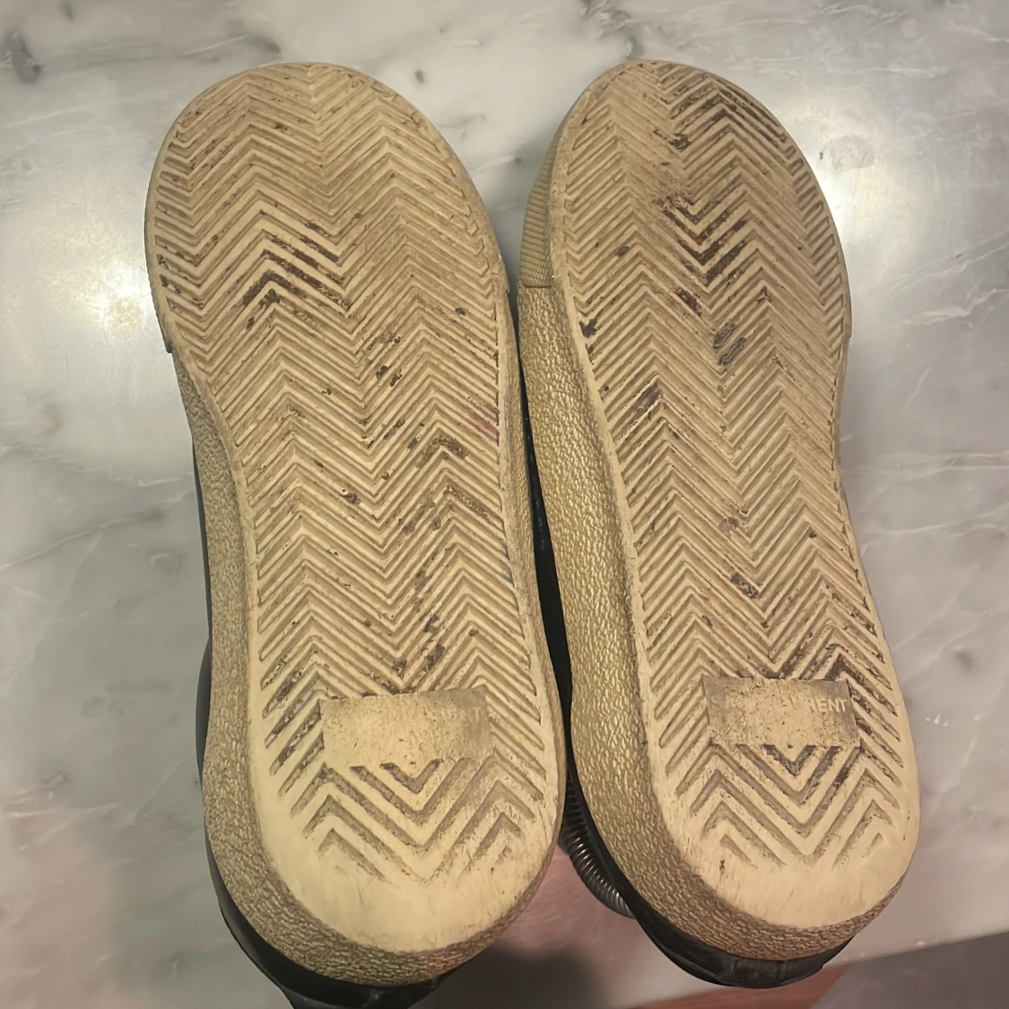 Svarta Saint Laurent sneakers i skinn - 3