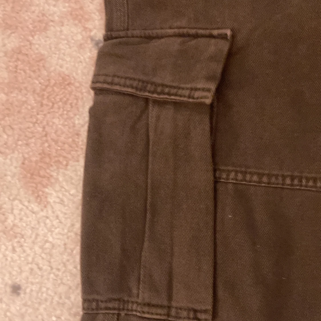 Bruna cargobyxor från H&M ✨ - 2