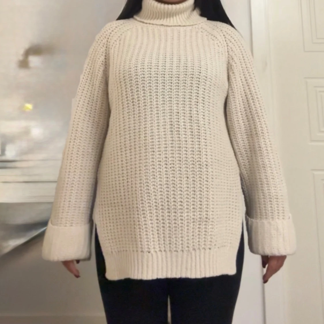 Stickad tröja 