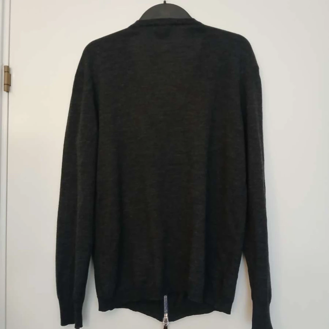 Svart kofta från Raf Simons med dragkedja - 1