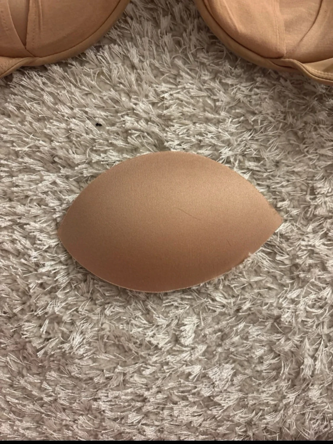 Beige vadderad bh 34DDD - 2