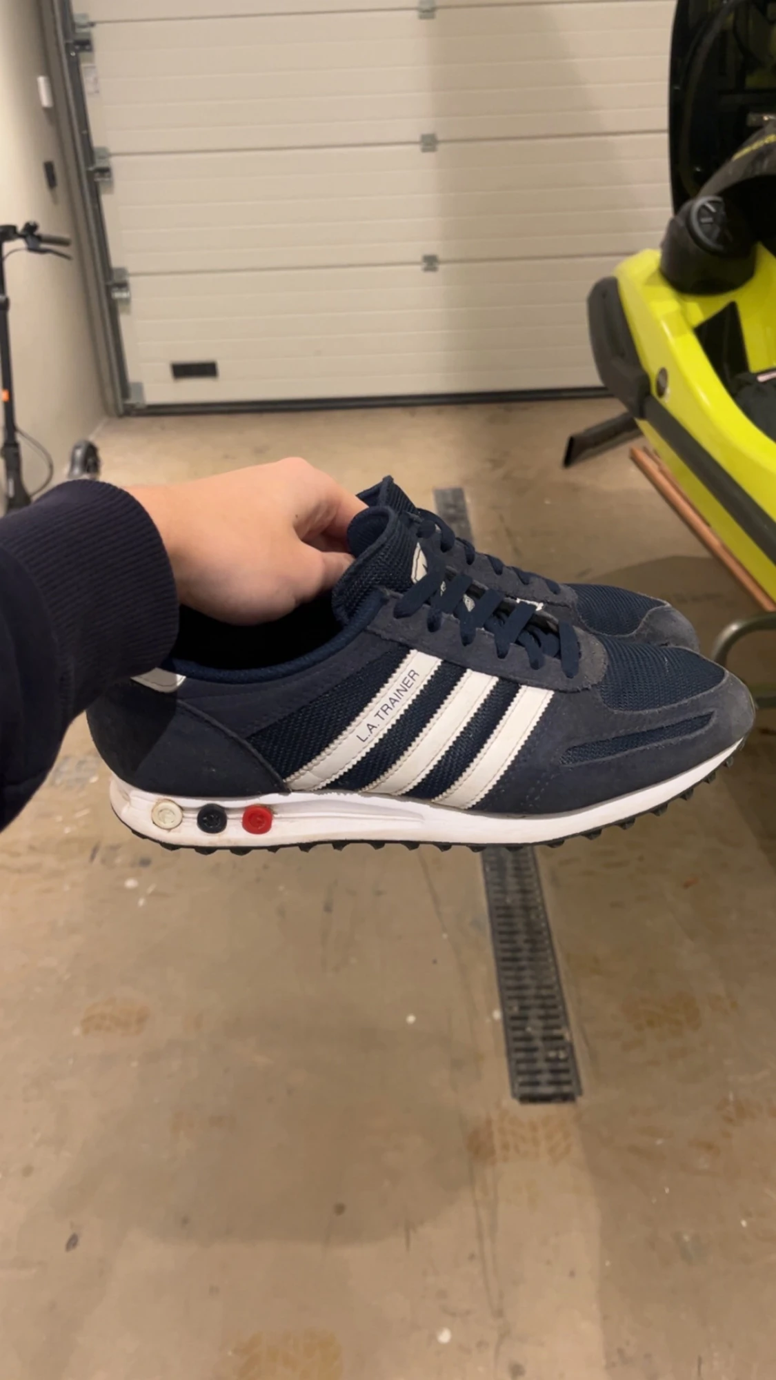 Adidas LA Trainer sneakers marinblå