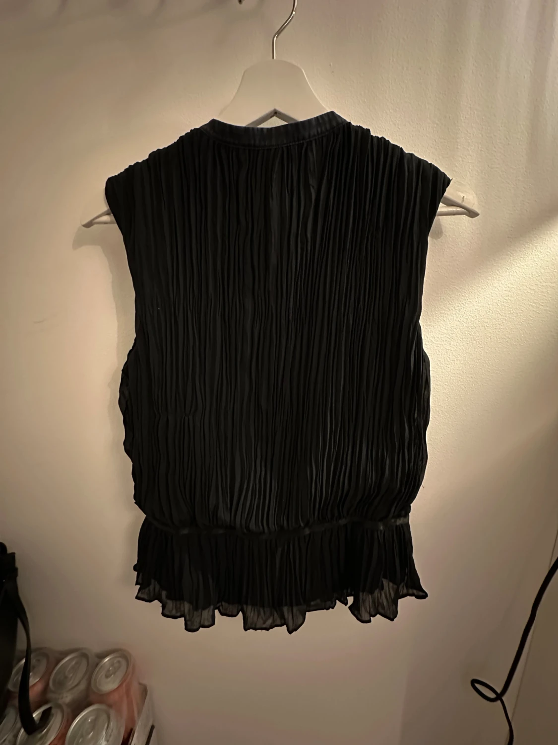 Svart plisserad blus från Vanessa Bruno - 4